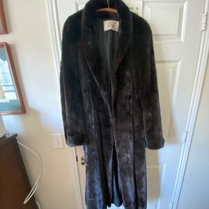 Vintage Blackglama mink full length
